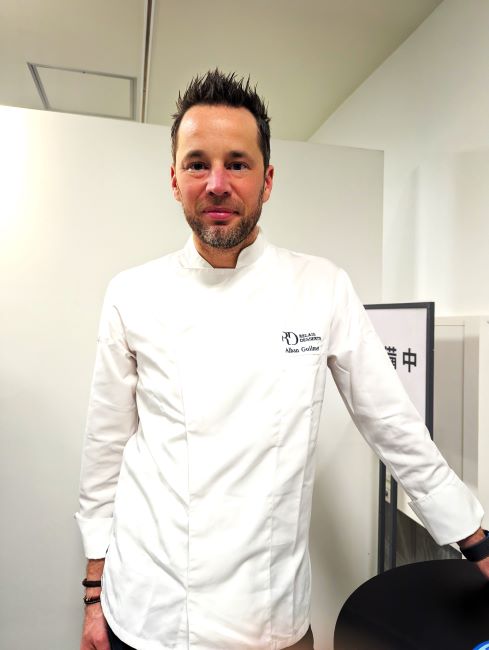 アルバン・ギルメ　本人　サロンデュショコラ2024