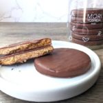 モリヨシダ　サブレショコラ　オレ　正面　断面　中