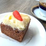 キャロットケーキ　モーニングトンクレセント東京　斜め上