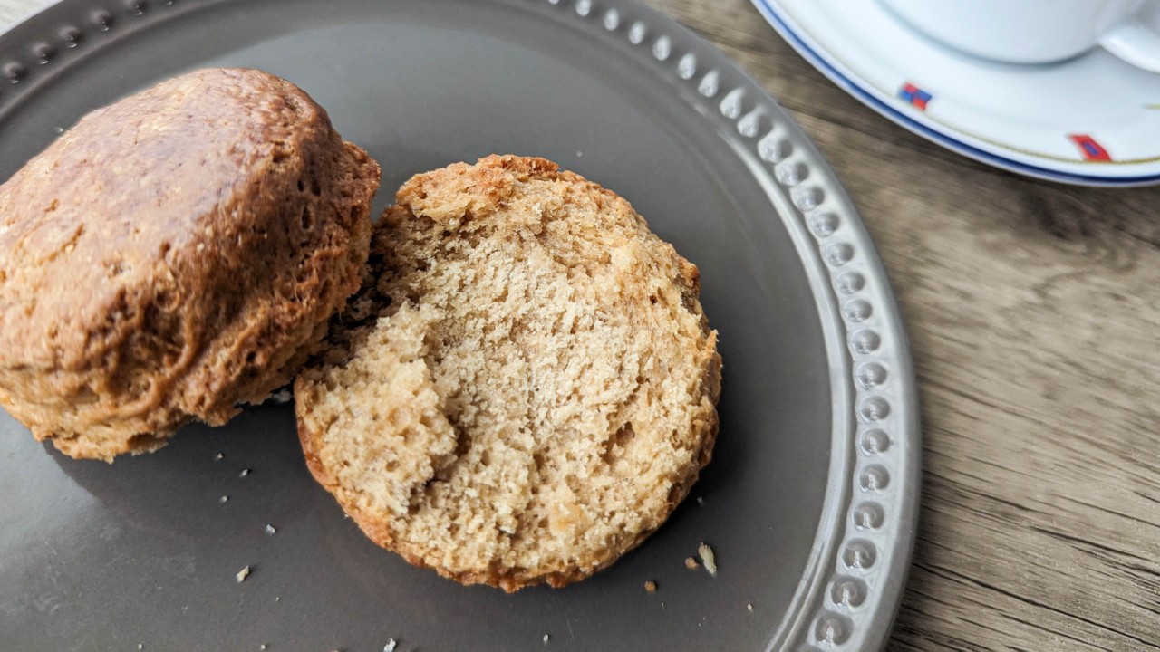 ChaTea紅茶教室 ロイヤルミルクティースコーン 断面