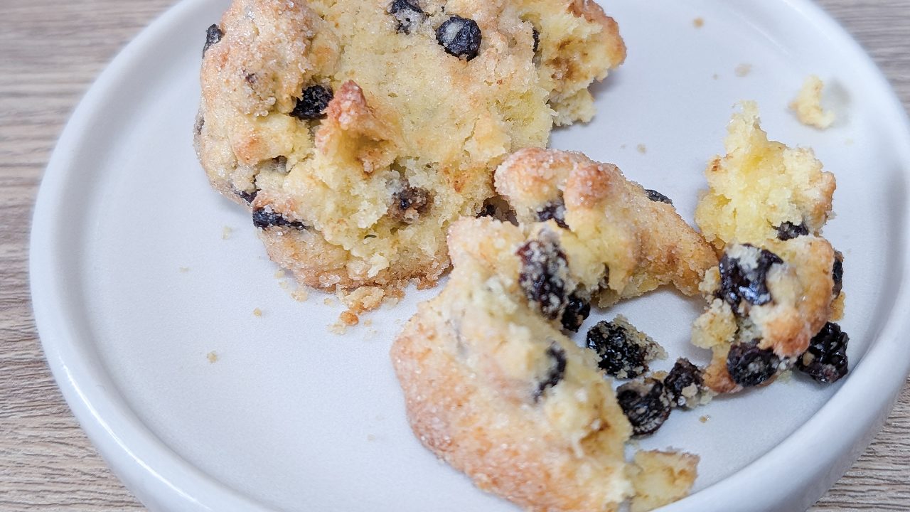 ビスケットバレル ロックケーキ 断面