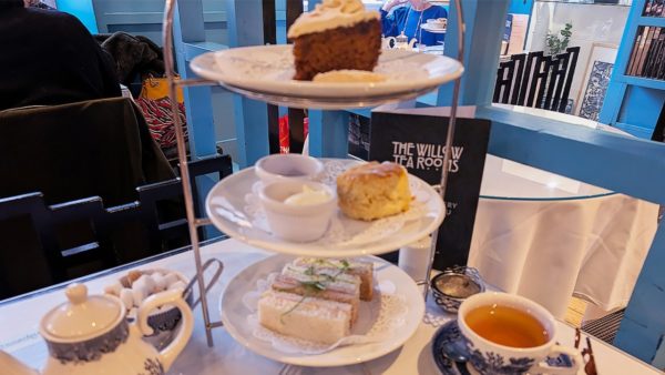 アフタヌーンティー　グラスゴー　ウィローティールーム